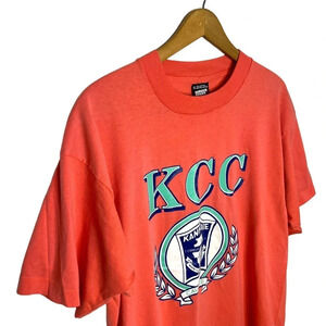 Single Stitch Vintage 80s Community College Screen Stars Graphic T Shirt